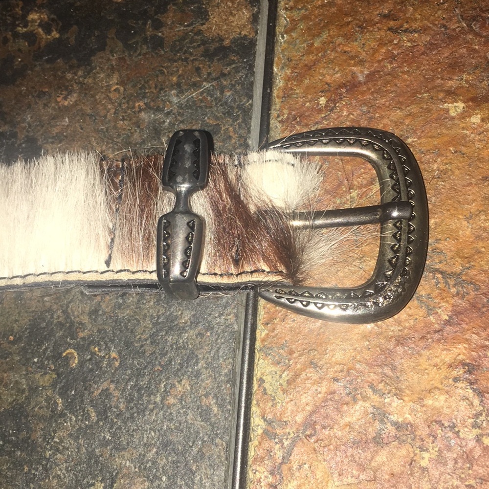 Pony hair minoronzoni belt - Picture 2 of 6